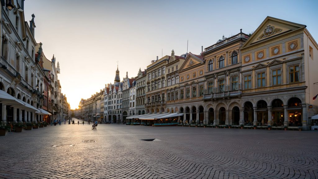 Schöne Altstadt in Europ fotografiert von Lea